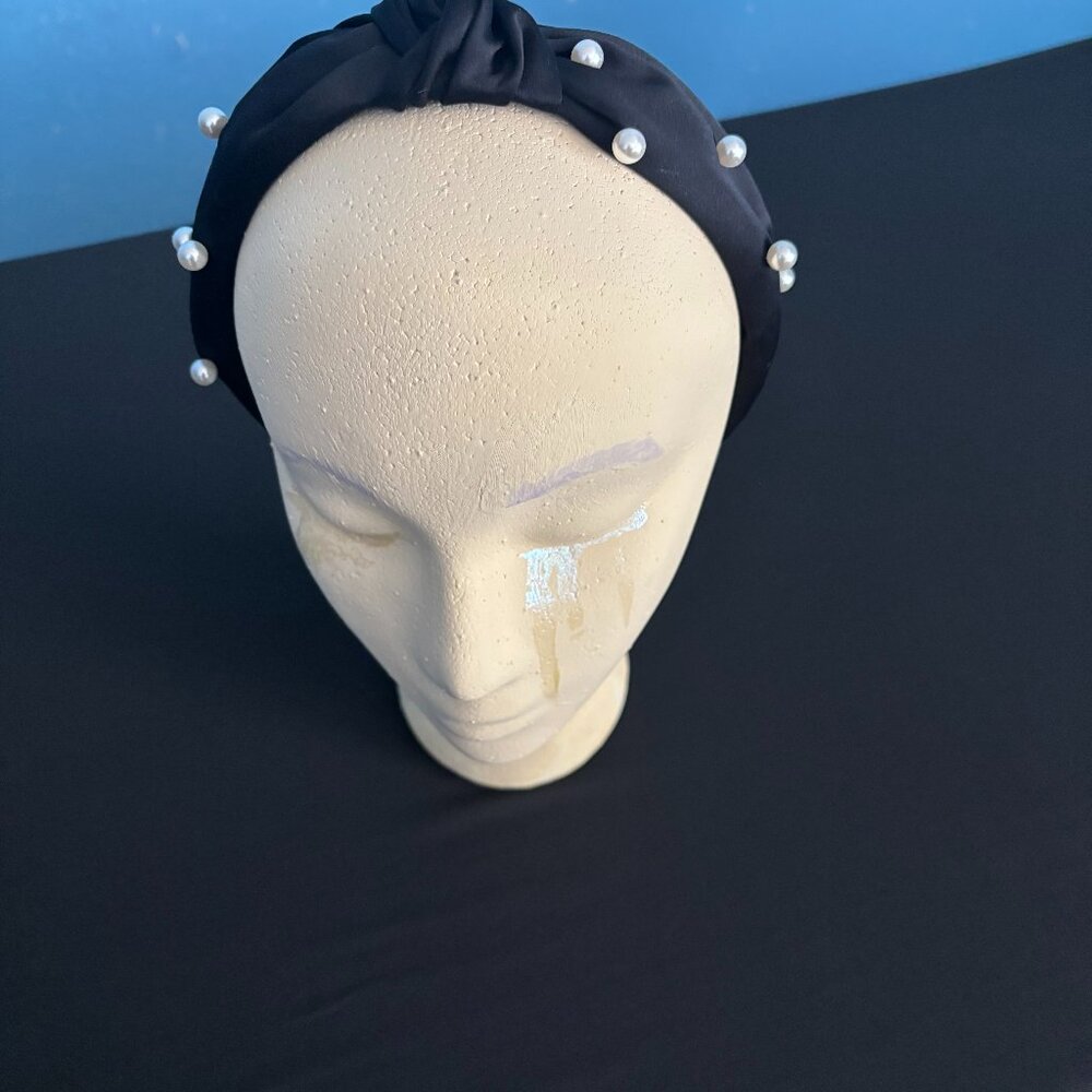 Black Knotted Headband